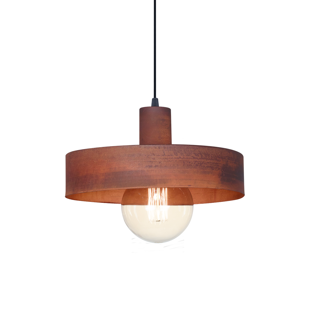 COLGANTE CHAPA 30CM COBRE-NG 3002-52